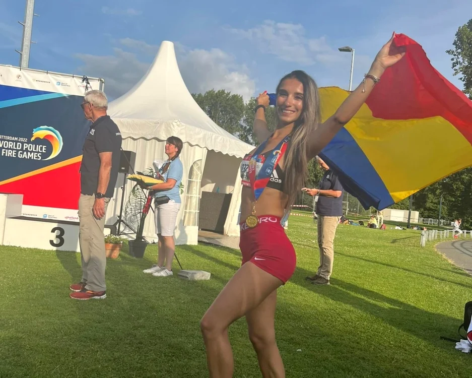 Ileana-Denisa Ştirbulescu a câştigat trei medalii de aur                                Foto: Facebook