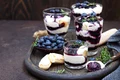 Piscoturi cu afine si mascarpone la pahar  Sursa foto shutterstock 1856335480 jpg