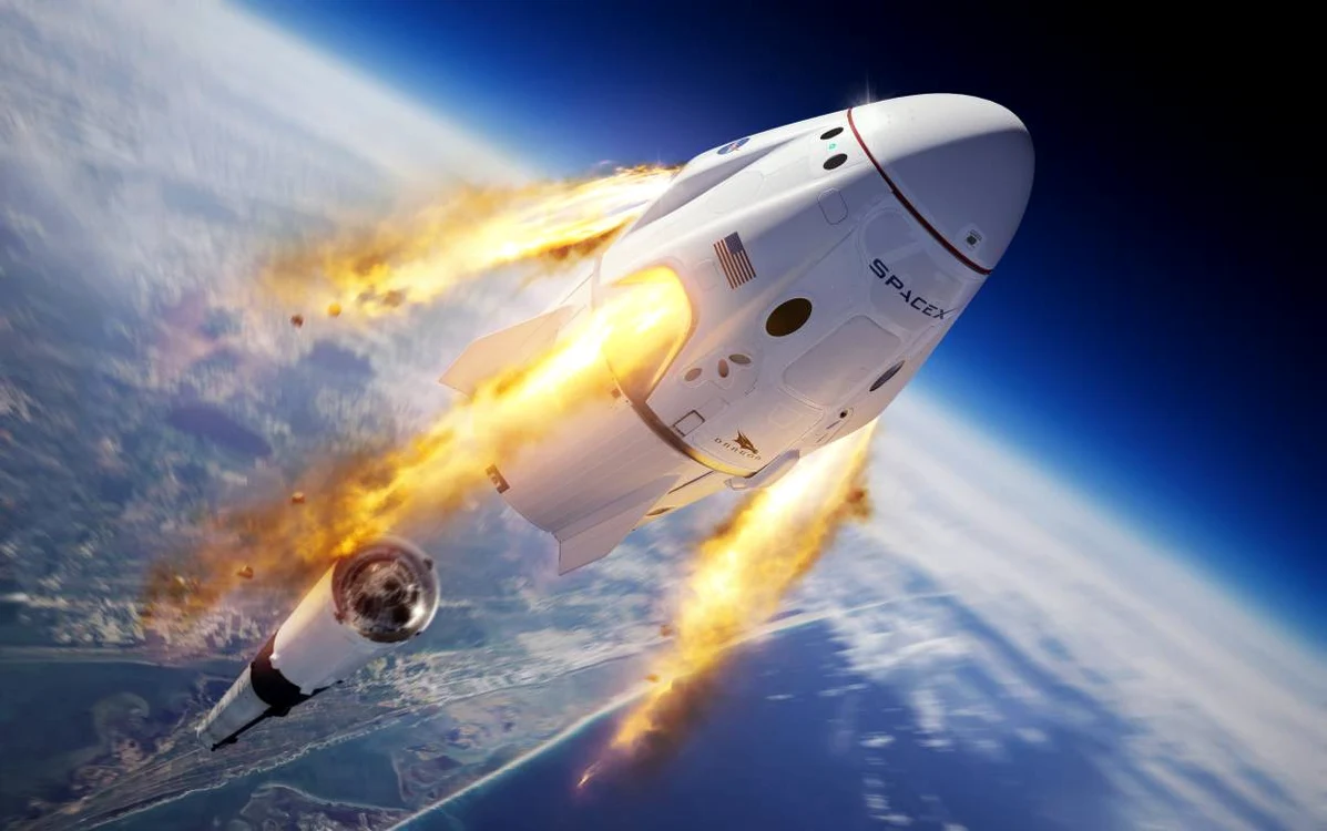 Capsula Crew Dragon este echipată cu cea mai înaltă tehnologie care există în zilele noastre