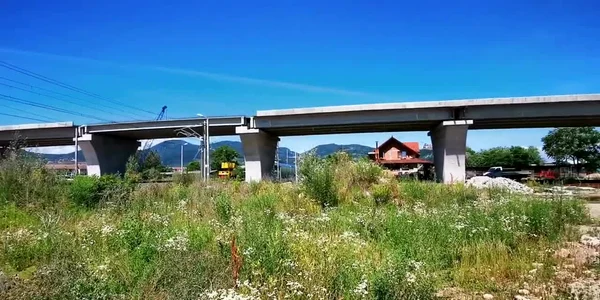 Pasajul rutier peste calea ferată din Deva