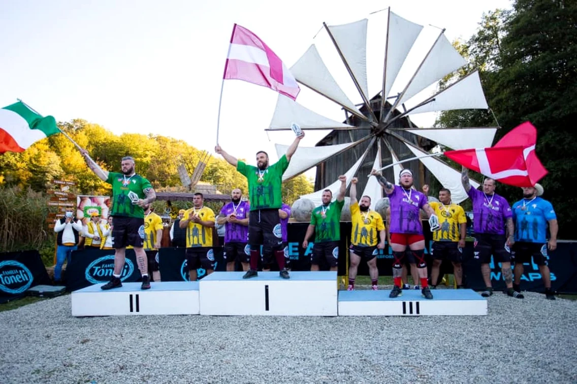 Câştigătorii Strongman Champions League România de la Sibiu Foto Strongman Champions League România