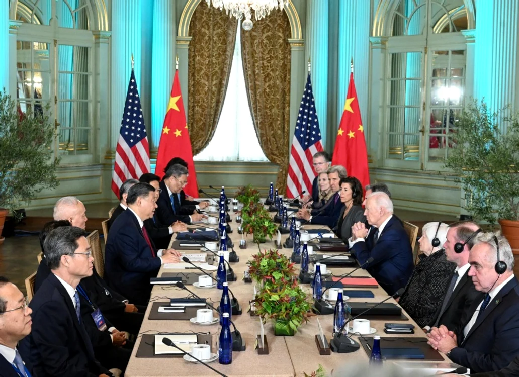 Summitul Xi-Biden de la conacul Filoli, lângă San Francisco FOTO EPA-EFE