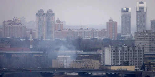 Razboi Ucraina Kiev bombardament distrugeri refugiati 24 25 februarie 2022 FOTO Getty Images