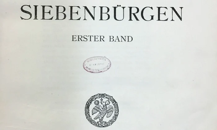 Un document românesc uitat: Siebenbürgen jpeg