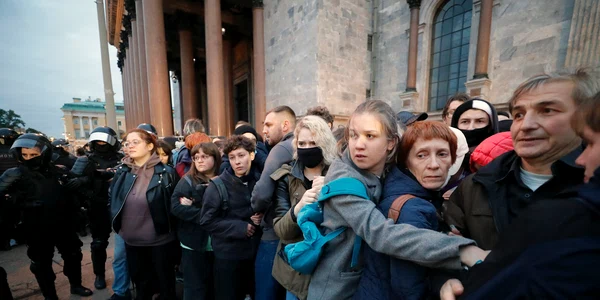 Protest fata de mobilizare in Rusia FOTO EPA EFE jpg