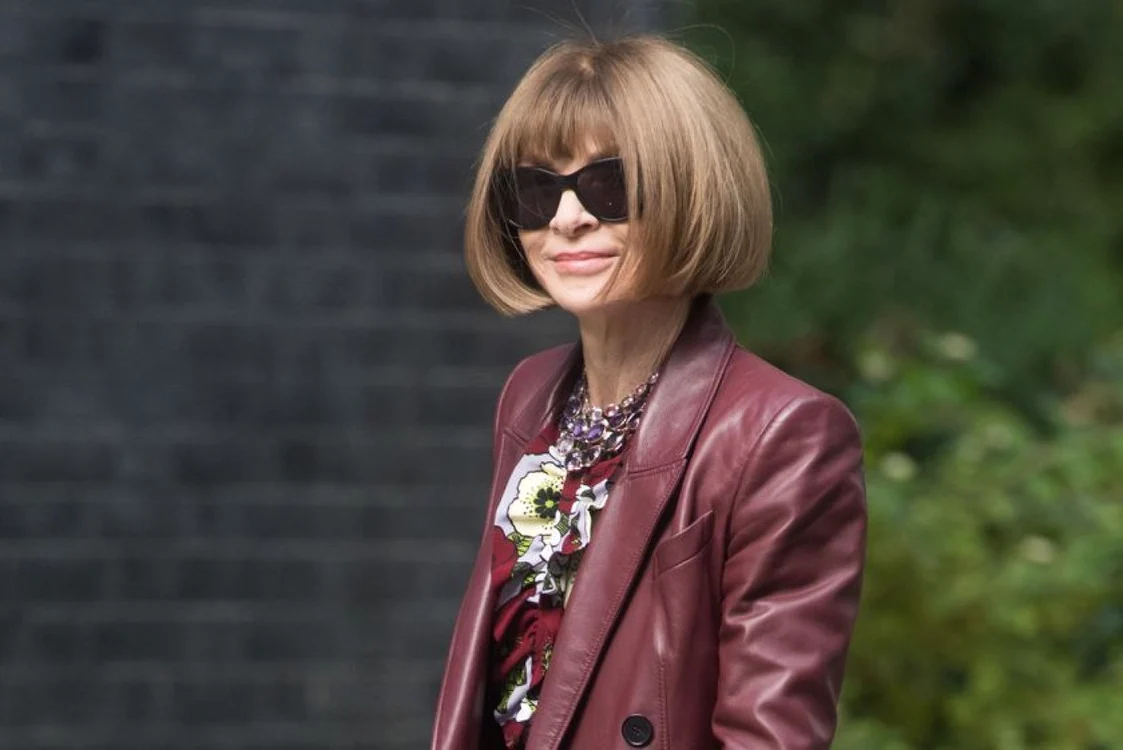 Anna Wintour un renunţă la acces accesoriu nici când se află la interior FOTO Profimedia