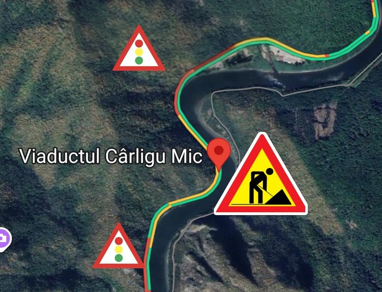 Restricţii de circulaţie, timp de o lună, pe DN 7