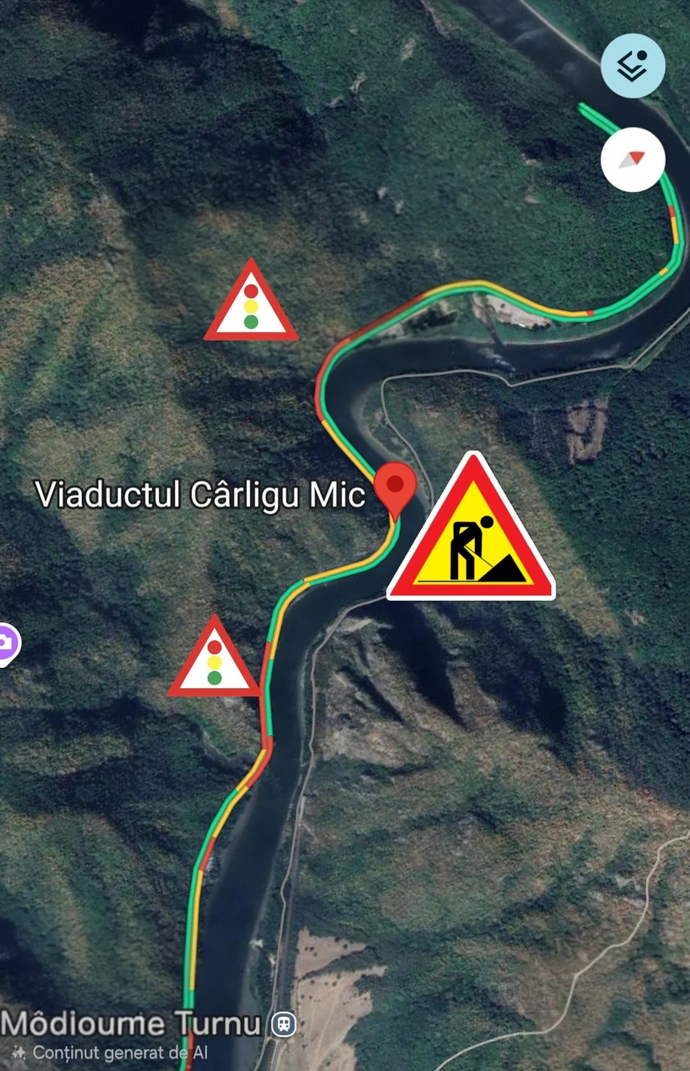 Restricţii de circulaţie, timp de o lună, pe DN 7