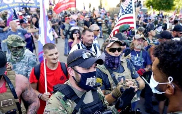 Confrunt[ri în Kentucky, între grupuri rivale