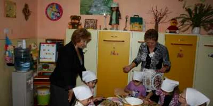 Salatele pregătite de copii au fost gustoase