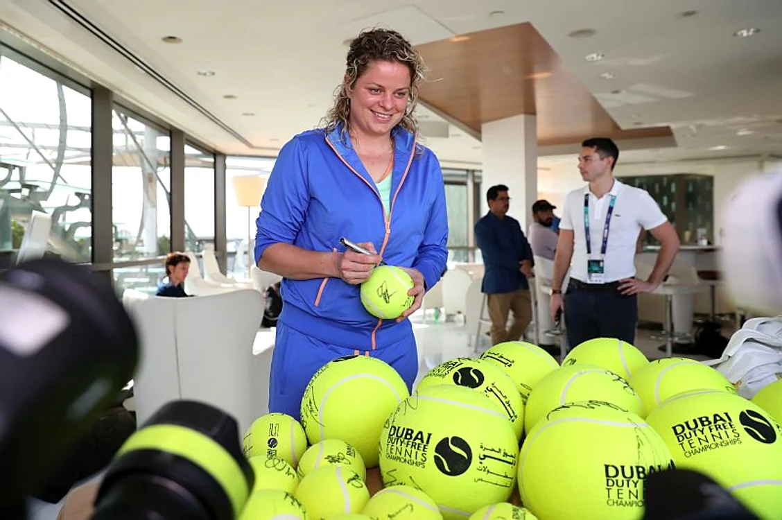 
    Kim Cljsters a fost primită cu multă simpatie în DubaiFoto: Guliver / GettyImages  