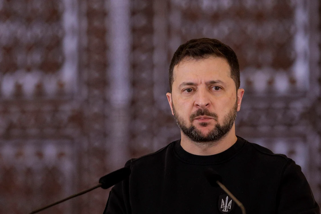 Volodomir Zelenski a abordat teme fierbinţi la nivel mondial. Foto arhivă