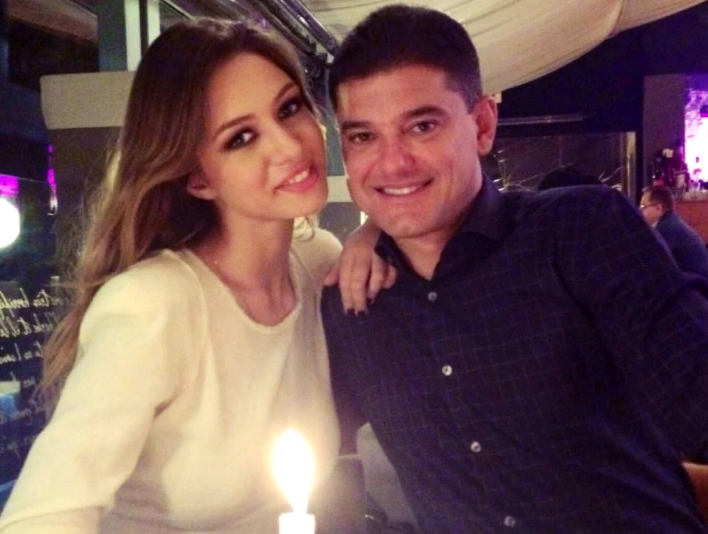 Laura Dincă şi Cristian Boureanu formează un cuplu de mai bine de trei luni FOTO: Arhiva personală