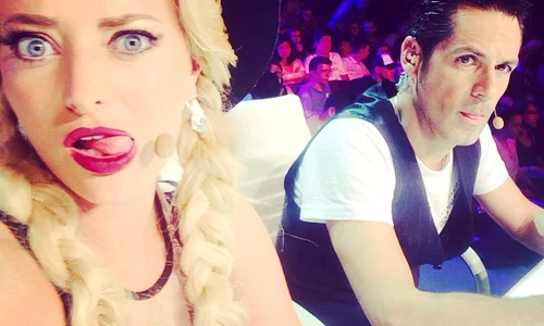 Delia şi Ştefan, la înregistrările pentru X Factor jpeg