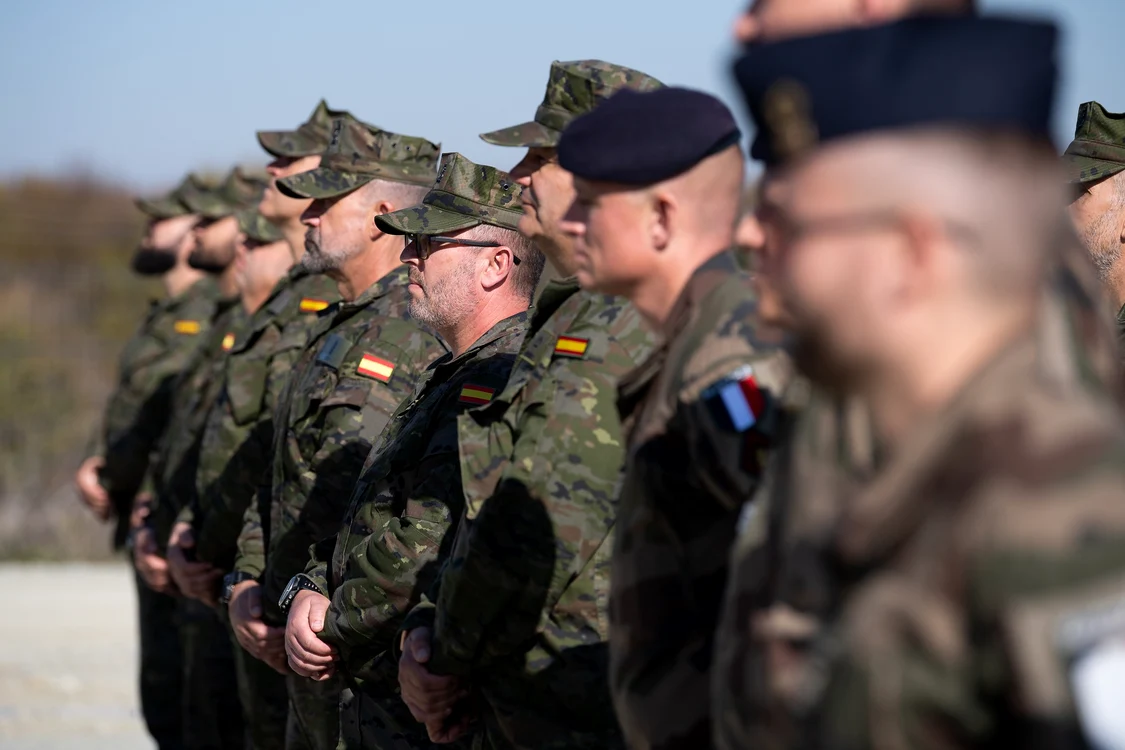Grupul de Luptă NATO dislocat în Cincu Foto: Ministerul Apărării Naționale/Facebook
