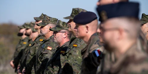 Grupul de Luptă NATO dislocat în Cincu Foto Ministerul Apărării Naționale   Facebook jpg