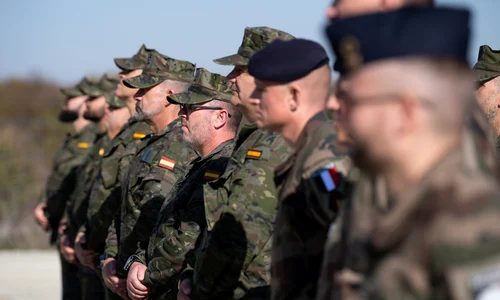 Grupul de Luptă NATO dislocat în Cincu Foto Ministerul Apărării Naționale   Facebook jpg