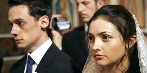 Victoria Roibu şi Vlad Logigan interpretează rolurile principale în filmul „Nuntă în Basarabia”