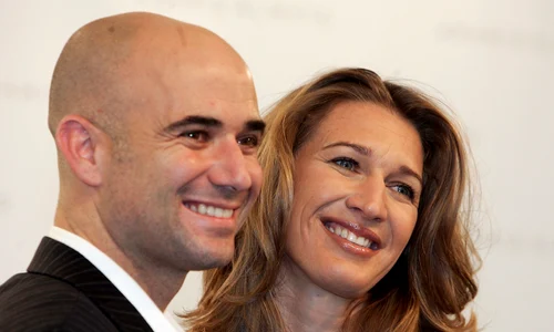Andre Agassi și soția sa, Steffi Graf, Getty (3) jpg