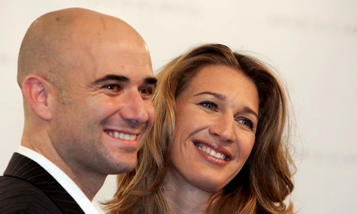 Andre Agassi și soția sa, Steffi Graf, Getty (3) jpg