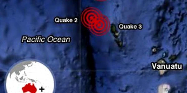 3 cutremure zguduie din nou sudul Oceanului Pacific