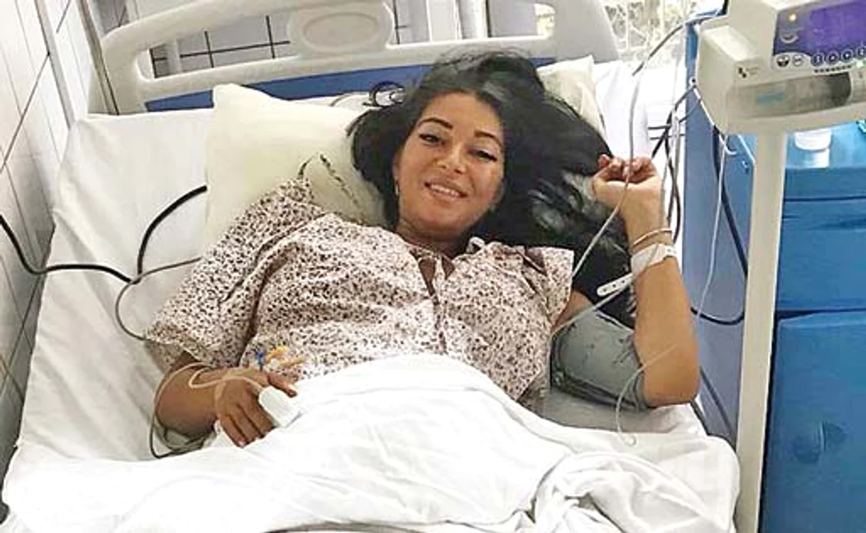 Artista se simte bine după operaţia de cezarianăFoto: Facebook