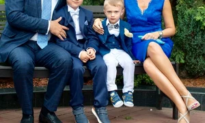 Gabriela Vrânceanu Firea s a căsătorit cu Florentin Pandele în septembrie 2010 și au doi copii   David Petru (2012) și Zian Mihail (2015) jpeg