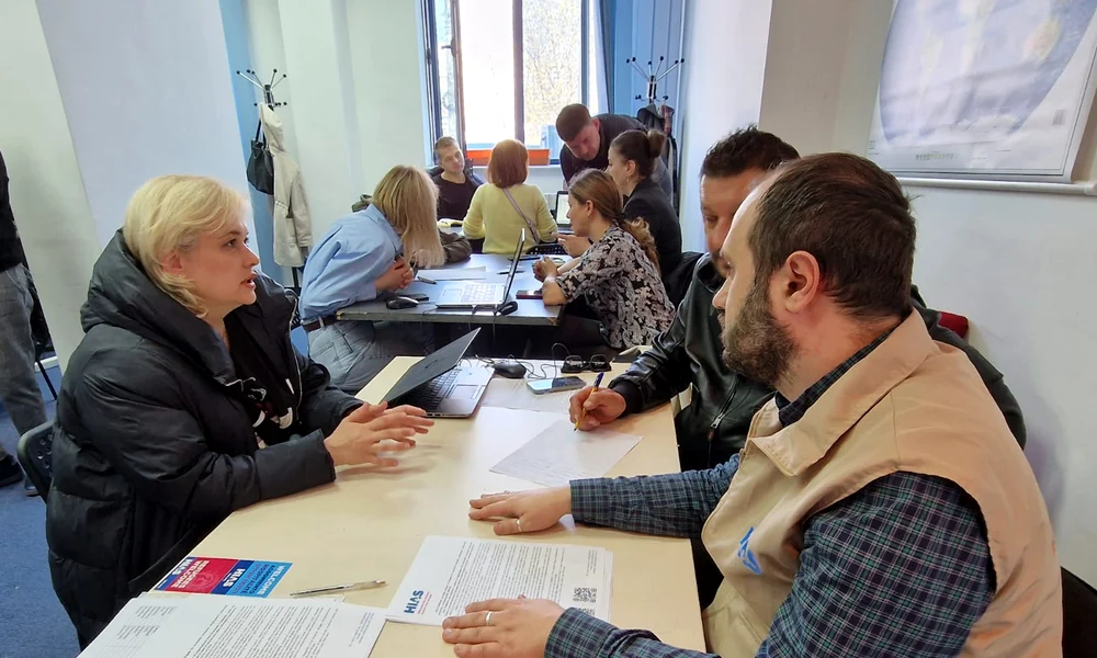 Ucrainenii vor să muncească în Constanța FOTO: Centrul pentru Resurse Civice