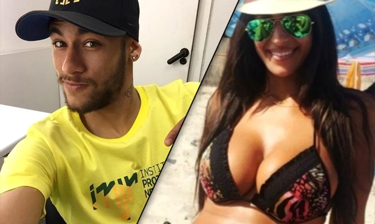 Neymar și Elisabeth Martinez se află la începutul relației