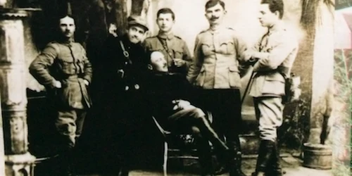 Soldaţi din Armata Română în Primul Război Mondial - Marele Război Sursa Muzeul Naţional de Istorie a României