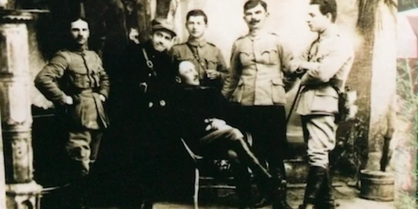 Soldaţi din Armata Română în Primul Război Mondial - Marele Război Sursa Muzeul Naţional de Istorie a României