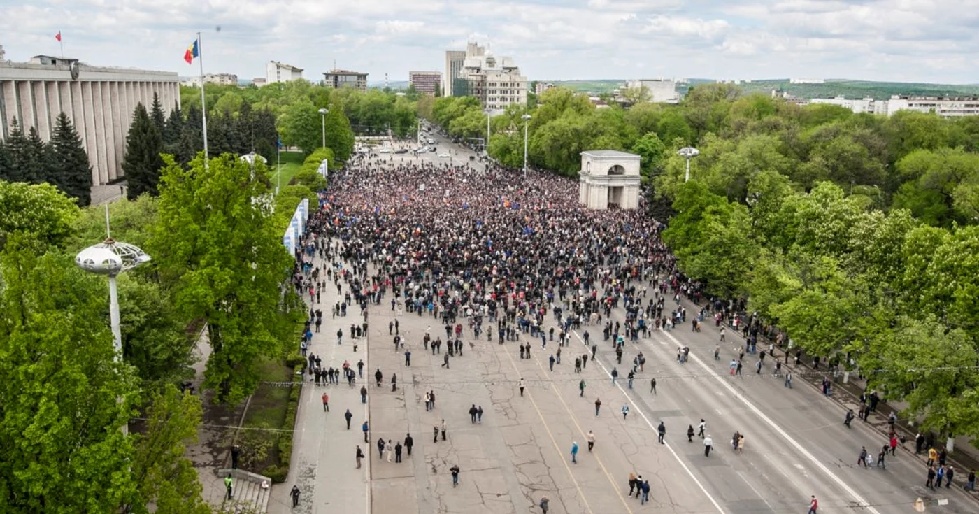 Proteste la Chişinău FOTO Alexandru Tarlev