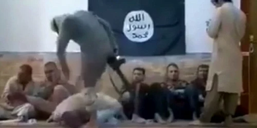 Captura din video al Statului Islamic FOTO Daily Mail