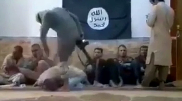Captura din video al Statului Islamic FOTO Daily Mail