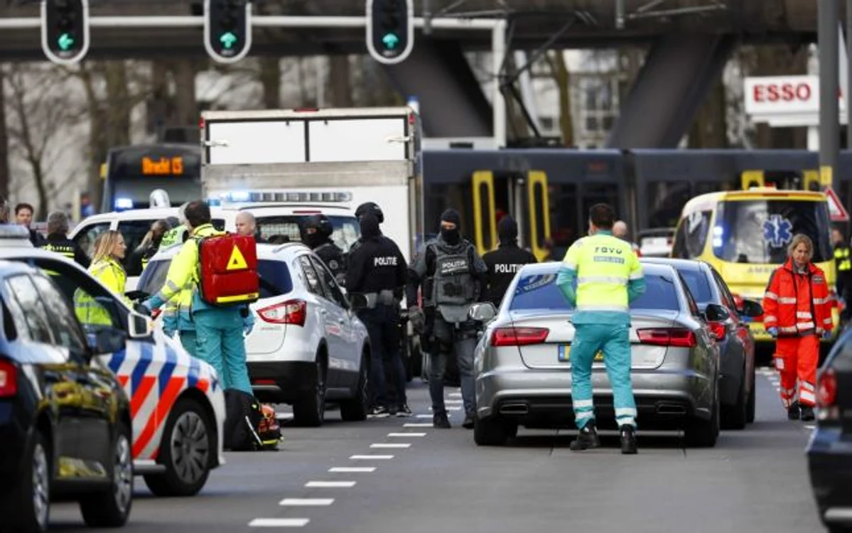 Atac armat in Utrecht FOTO EPA-EFE