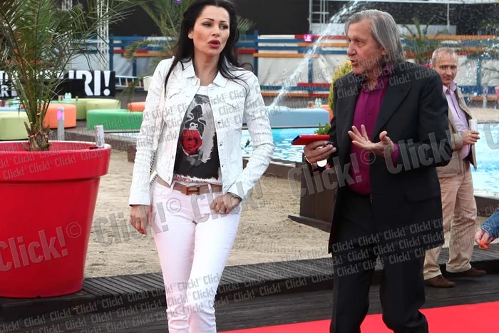 Brigitte Sfăt alături de soţul ei, Ilie Năstase (Foto: Dorin Constanda)