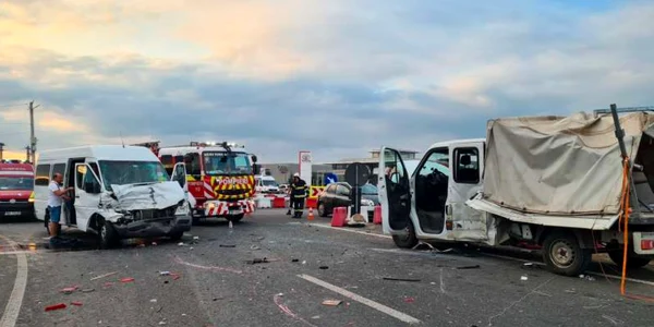Accident la Leţcani Iasi FOTO ISU