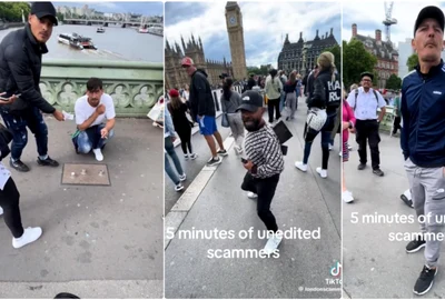 Britanic printre grupurile de șarlatani  Foto London scammers jpg
