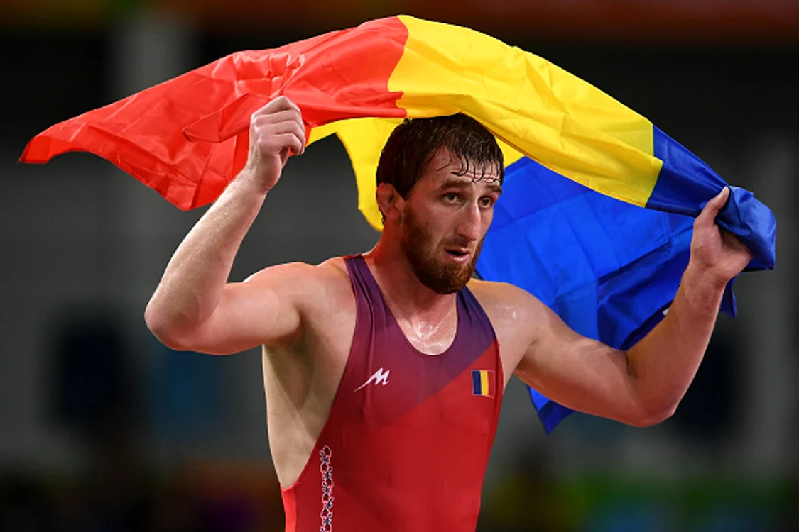 Albert Saritov a cucerit bronzul la lupte libereFoto: Getty