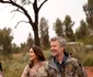 Regele Frederik și Regina Mary în Australia, în Parcul Național Uluru. FOTO: Casa Regală daneză