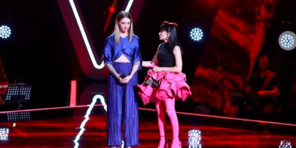 Irina Rimes alături de Marina Nanava, originară din Harkov FOTO Protv