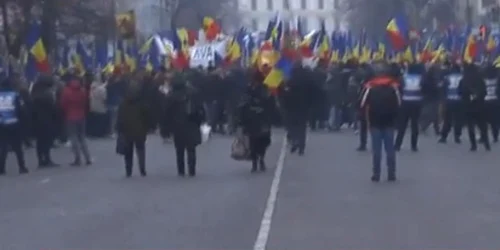 Protest Iasi 2, foto captură video jpg