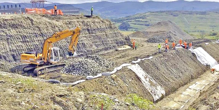 Aşa arată lucrările la Sibiu-Orăştie