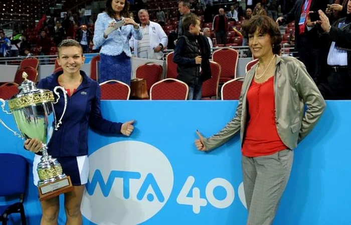 
    Virginia Ruzici este alături de Simona Halep de la începuturile carierei profesioniste ale constănțenceiFOTO: Doartenis.ro  