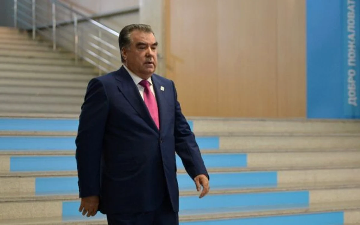 Emomali Rahmon FOTO EPA-EFE