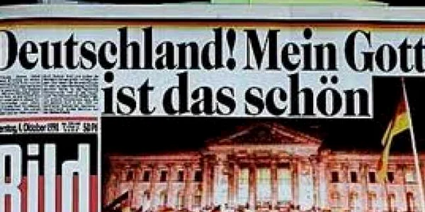Prima pagina din der Bild