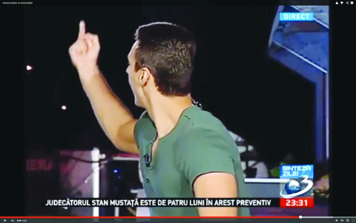 Mircea Badea a jignit mai mulţi motociclişti care au trecut prin faţa postului Antena 3