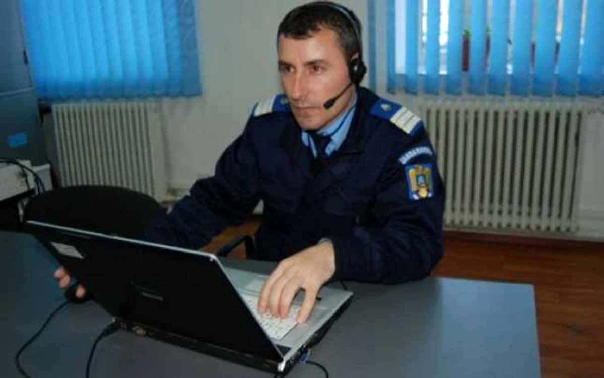 Ilie Cârstea lucrează ca jandarm de peste 15 ani