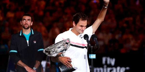 Australian Open finala masculină Roger Federer Marin Cilic FOTO Guliver / Getty Images