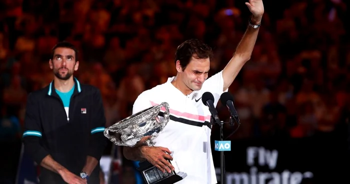 Roger Federer a salutat publicul cu lacrimi în ochi. FOTO: Guliver / GettyImages